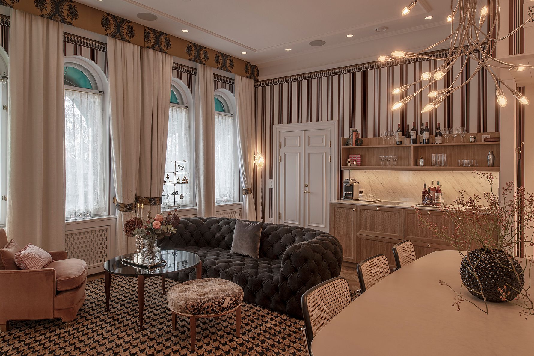 Nya rum och sviter i Bolinderska Palatset. Foto: Grand Hôtel & Andy Liffner