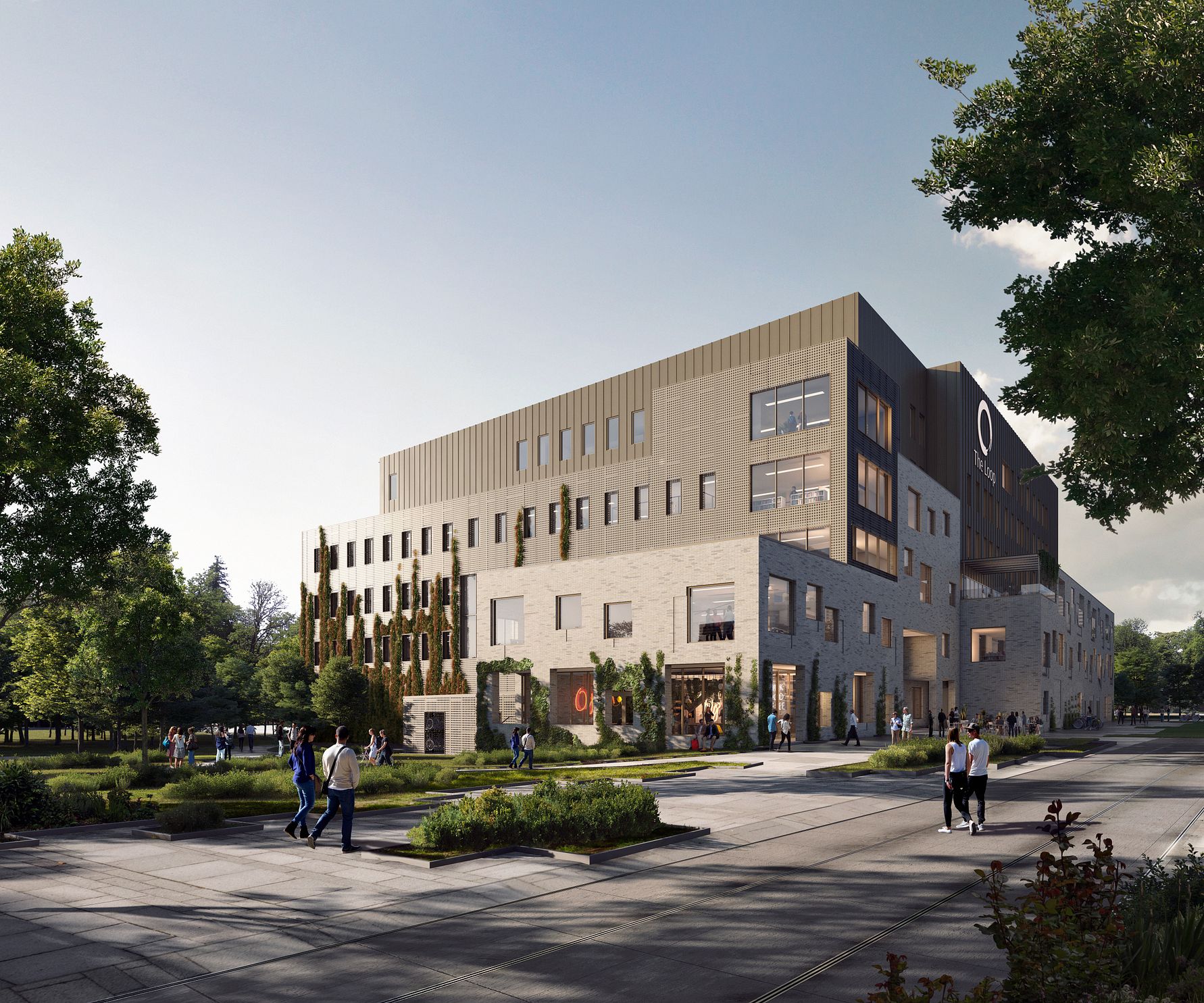 Bild: The Loop som utvecklas av Vectura Fastigheter