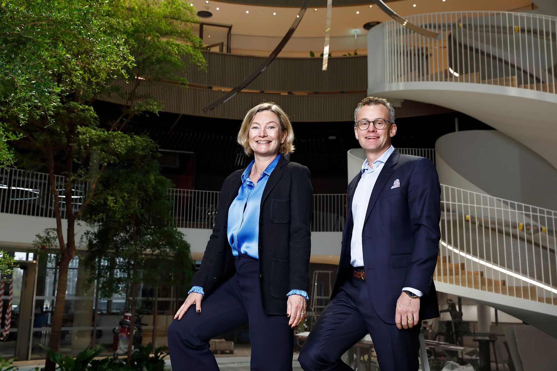 Emelie Antoni, AstraZeneca och Joel Ambré, Vectura​ Fastigheter